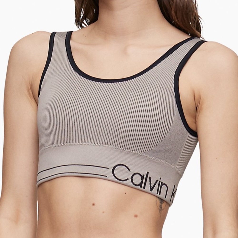 Calvin Klein Performance Nude Sports Bra